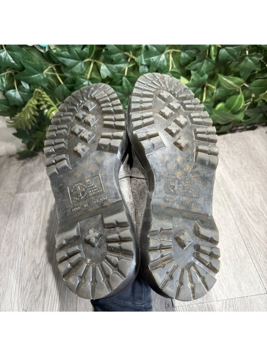 Dr Martens Gray Penton Bex Loafer Mid Grey Made In England Men Size 10 UK 11 US main image 5